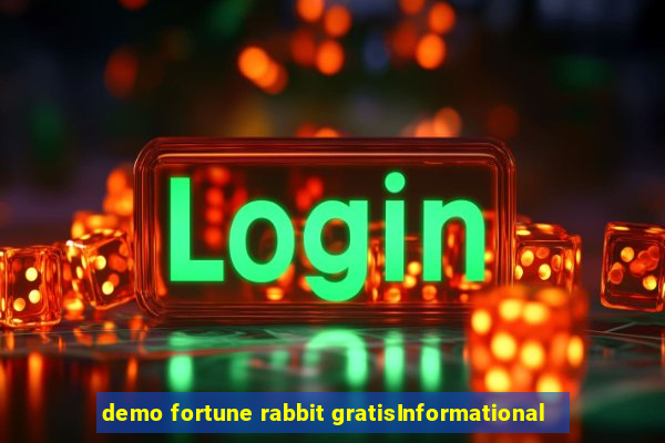 demo fortune rabbit gratisInformational